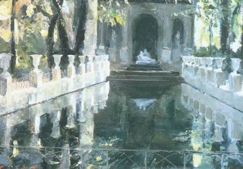 Paris Scene oil painting